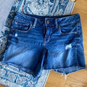 Stretchy Jean Shorts